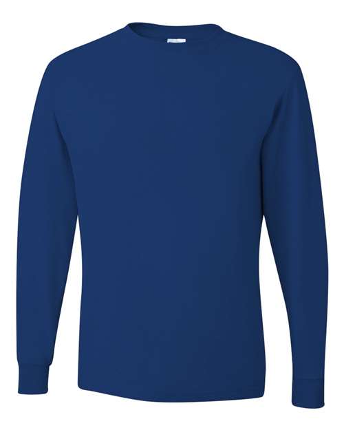 Unisex Dri-Power® Long Sleeve 50/50 T-Shirt - Royal
