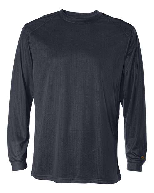 Badger 4104 Unisex B-Core Long Sleeve T-Shirt - Navy