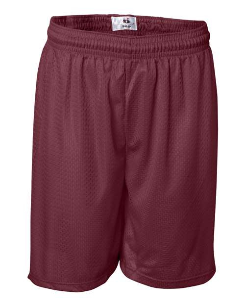 Load image into Gallery viewer, Badger 7207 Men's Pro Mesh 7" Shorts - Cardinal
