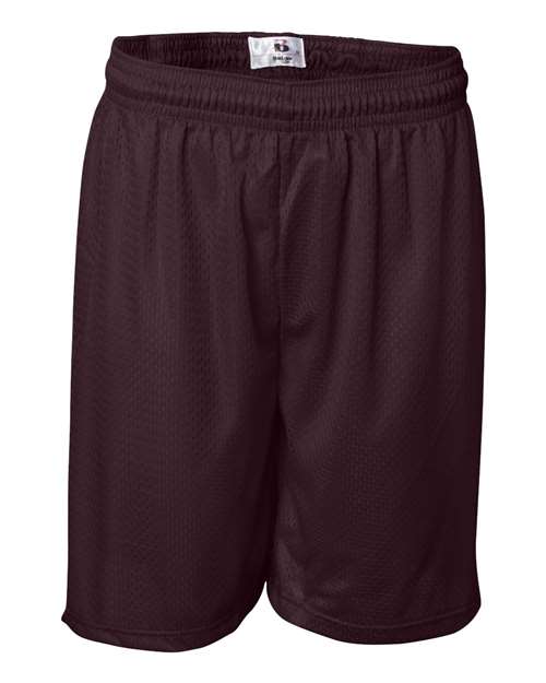 Load image into Gallery viewer, Badger 7207 Men's Pro Mesh 7" Shorts - Maroon
