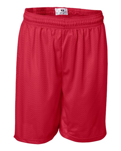Load image into Gallery viewer, Badger 7207 Men's Pro Mesh 7" Shorts - Red
