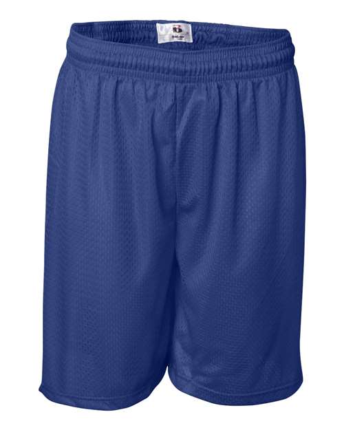 Badger 7207 Men's Pro Mesh 7" Shorts - Royal