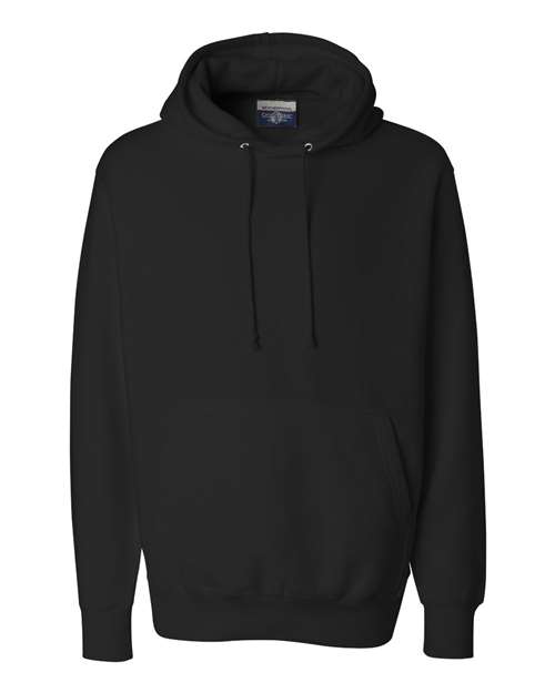 Weatherproof 7700 Unisex Cross Weave™ Hooded Sweatshirt - Black