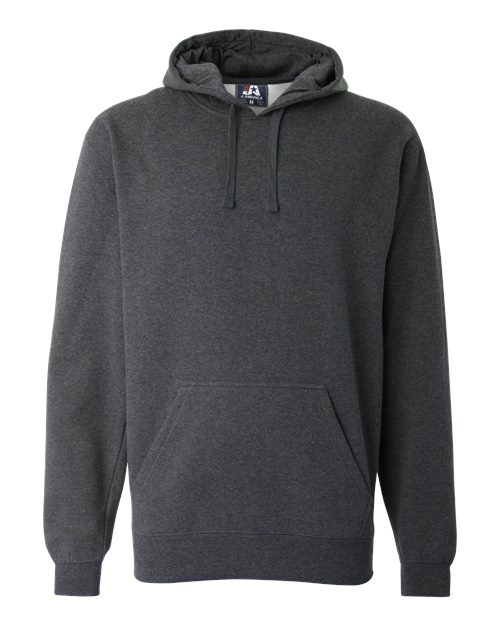 Load image into Gallery viewer, J. America 8824 Men's Premium Hooded Sweatshirt - Charcoal Heather
