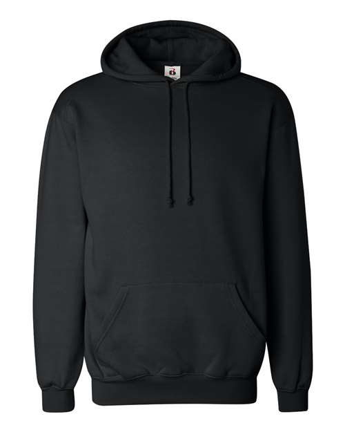 Load image into Gallery viewer, Badger 1254 Unisex Hooded Sweatshirt - Black
