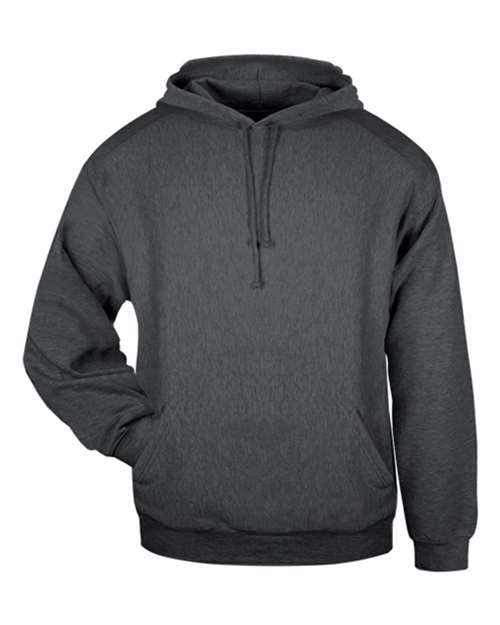 Load image into Gallery viewer, Badger 1254 Unisex Hooded Sweatshirt - Charcoal
