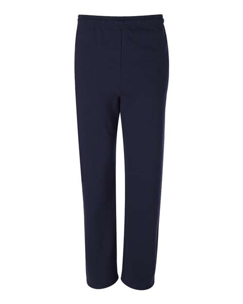 JERZEES 974MPR Unisex NuBlend® Open-Bottom Sweatpants with Pockets - J. Navy