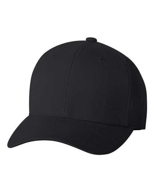 Load image into Gallery viewer, Flexfit 6477 Wool-Blend Cap - Black
