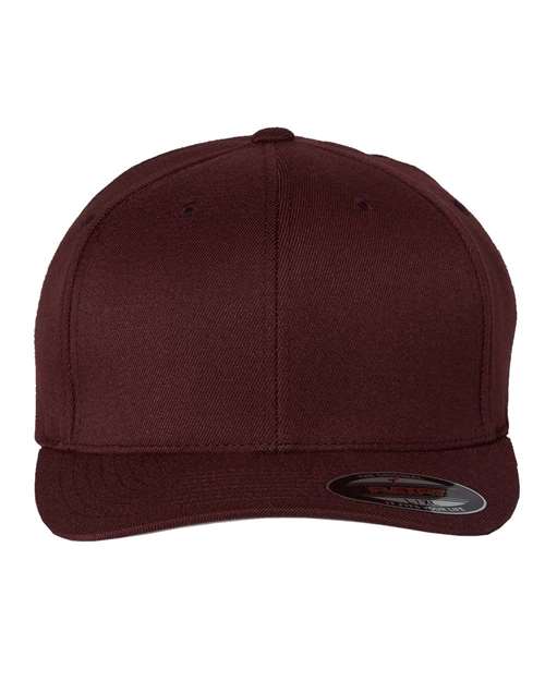 Load image into Gallery viewer, Flexfit 6477 Wool-Blend Cap - Maroon
