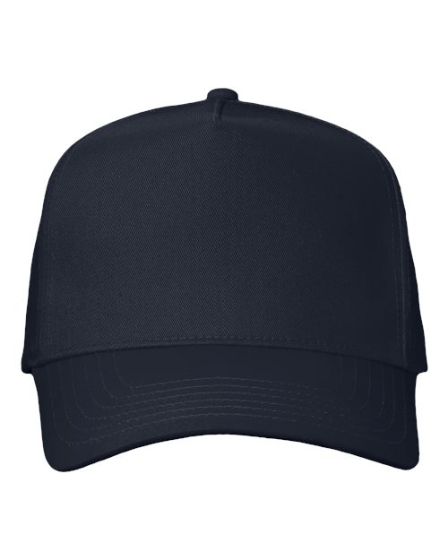 Load image into Gallery viewer, Valucap 8869 Five-Panel Twill Cap - Navy
