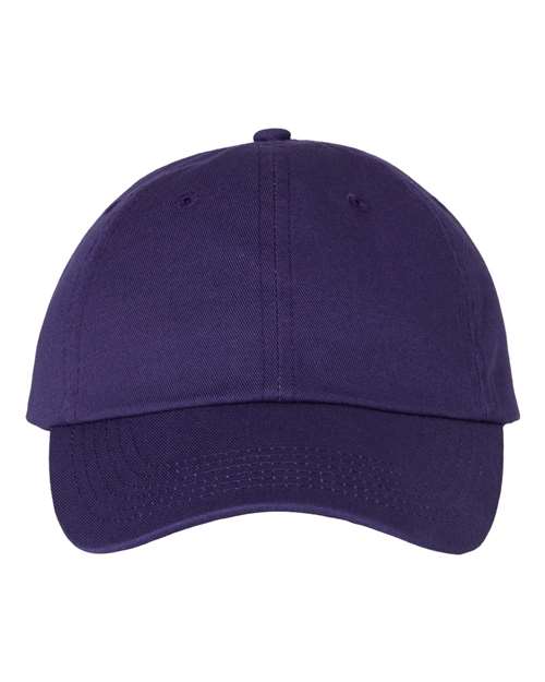 Load image into Gallery viewer, Valucap VC300A Bio-Washed Classic Dad Hat - Purple
