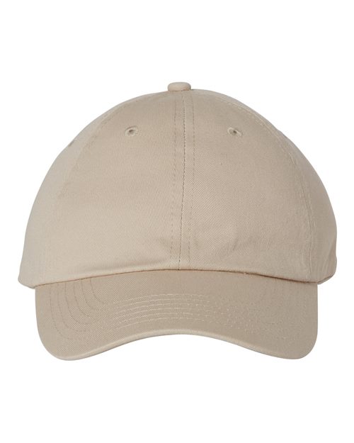 Valucap VC300A Bio-Washed Classic Dad Hat - Stone
