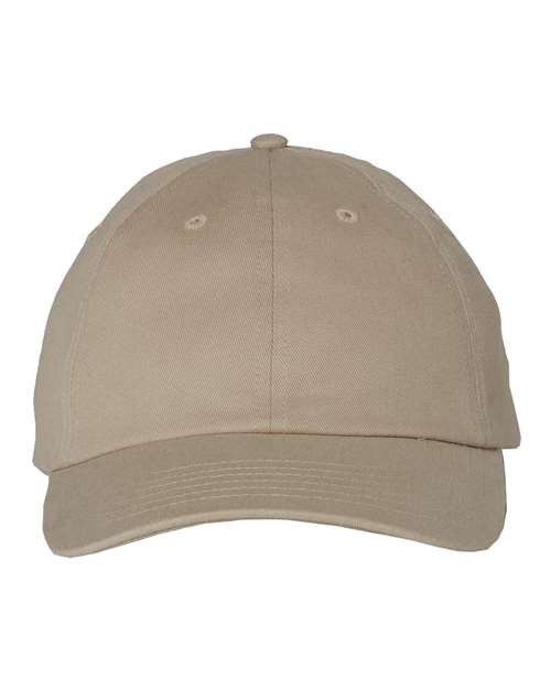 Load image into Gallery viewer, Valucap VC200 Brushed Twill Cap - Khaki
