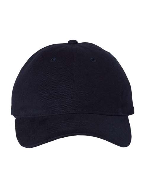 Valucap 9610 Heavy Brushed Twill Unstructured Cap - Navy