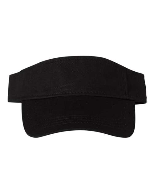 Valucap VC500 Bio-Washed Visor - Black