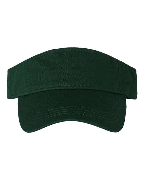 Load image into Gallery viewer, Valucap VC500 Bio-Washed Visor - Forest
