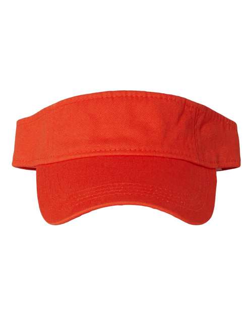 Valucap VC500 Bio-Washed Visor - Orange