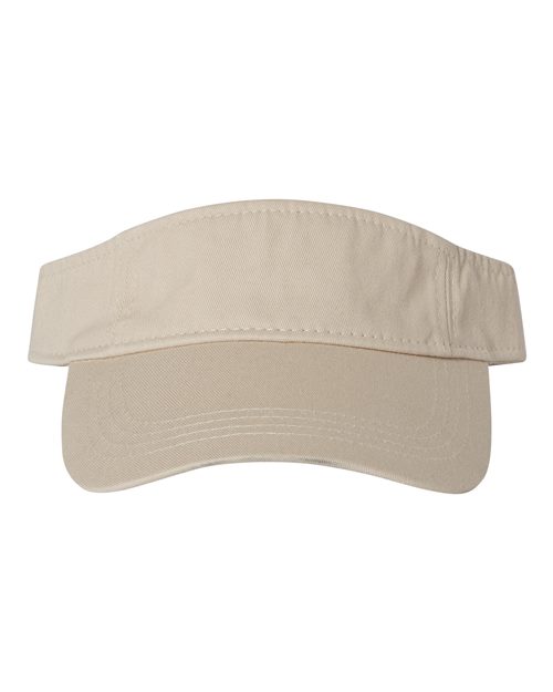 Valucap VC500 Bio-Washed Visor - Stone