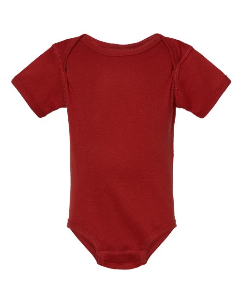 Infant Baby Rib Bodysuit - Garnet