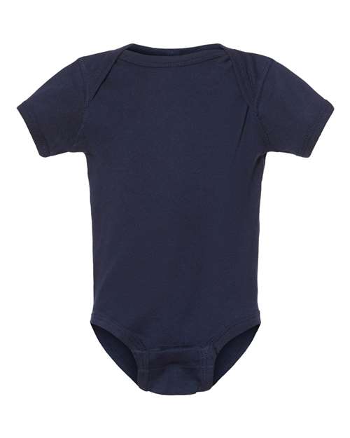 Infant Baby Rib Bodysuit - Navy