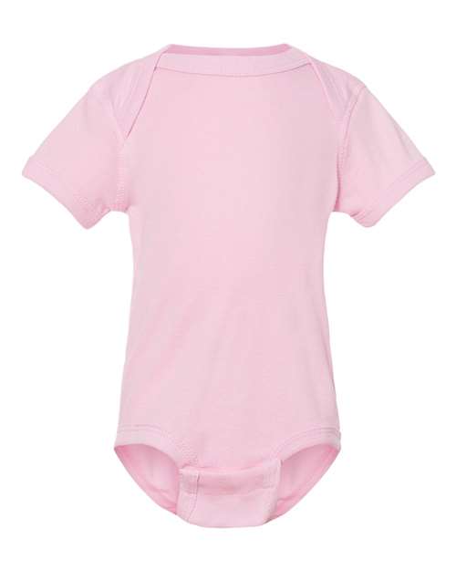 Infant Baby Rib Bodysuit - Pink