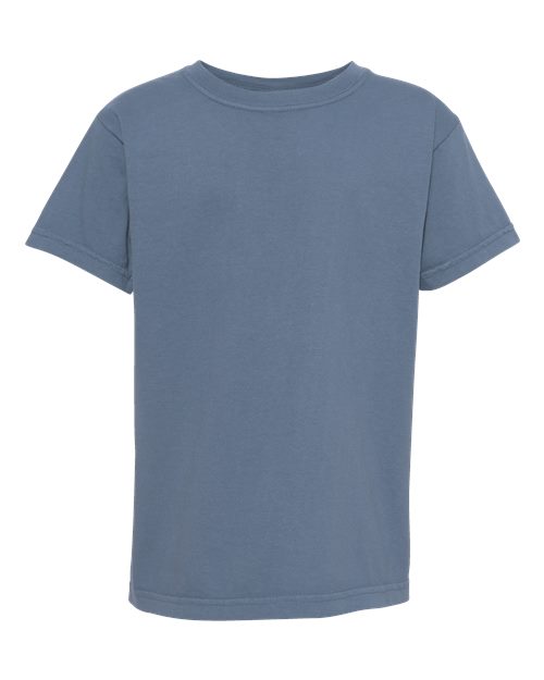Youth Garment-Dyed Heavyweight T-Shirt - Blue Jean