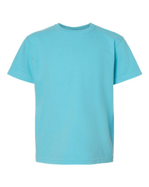 Youth Garment-Dyed Heavyweight T-Shirt - Lagoon