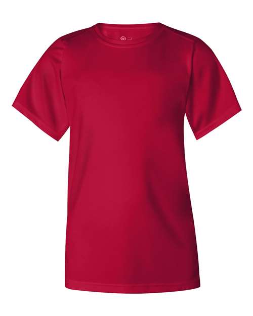 Load image into Gallery viewer, Badger 2120 Youth B-Core T-Shirt - Red
