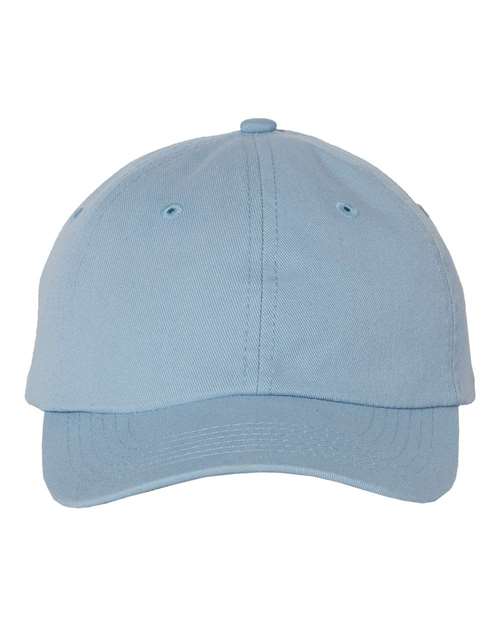 Valucap VC300Y Youth Small Fit Bio-Washed Dad Hat - Baby Blue