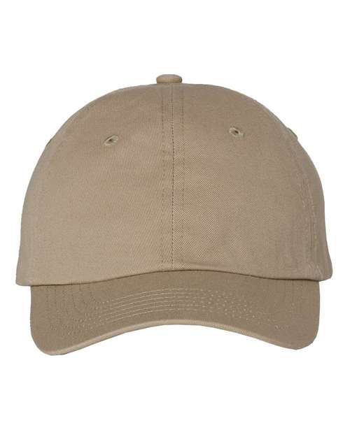 Valucap VC300Y Youth Small Fit Bio-Washed Dad Hat - Khaki