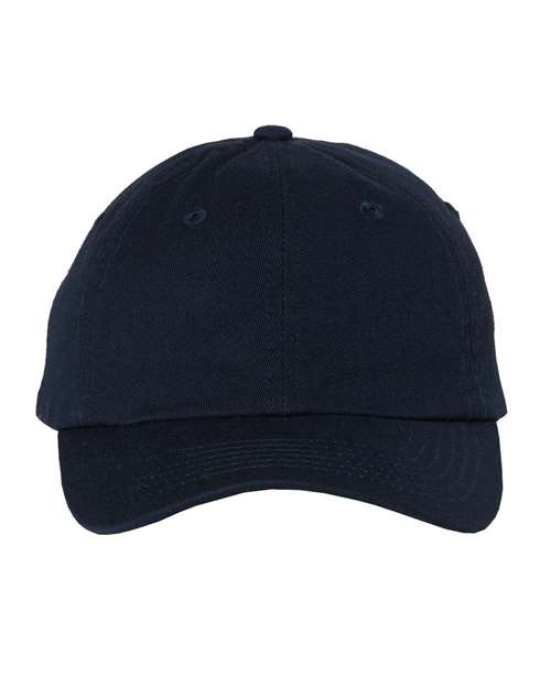 Load image into Gallery viewer, Valucap VC300Y Youth Small Fit Bio-Washed Dad Hat - Navy
