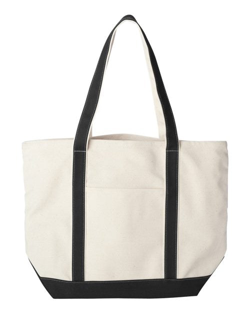 Load image into Gallery viewer, Carmel Classic XL Cotton Canvas Resort Tote
