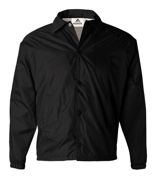 Augusta Sportswear 3100 Men's Coach's Jacket - Black