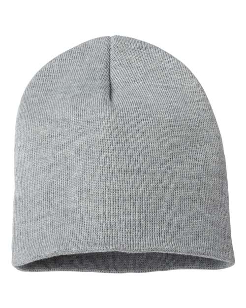 Load image into Gallery viewer, Sportsman SP08 8" Beanie - Heather Grey
