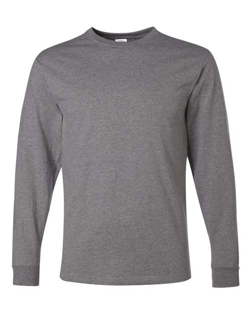 Unisex Dri-Power® Long Sleeve 50/50 T-Shirt - Oxford