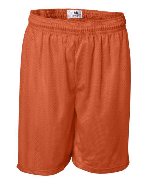 Load image into Gallery viewer, Badger 7207 Men's Pro Mesh 7" Shorts - Burnt Orange

