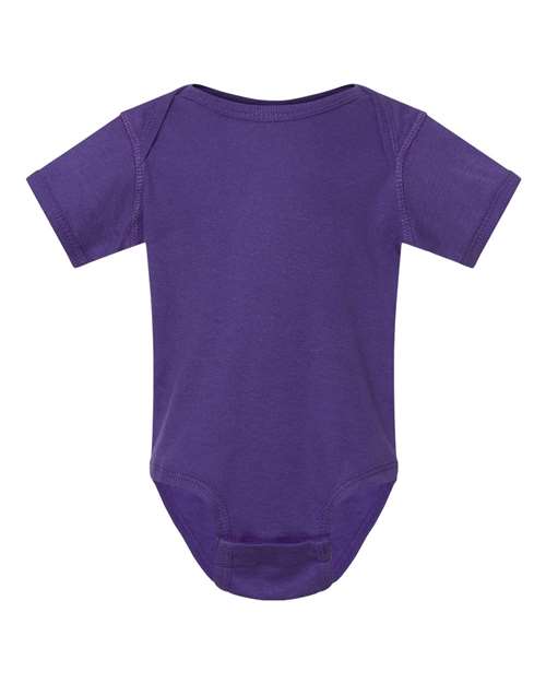 Infant Baby Rib Bodysuit - Purple