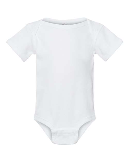 Load image into Gallery viewer, Infant Baby Rib Bodysuit - White
