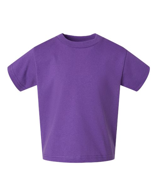 Toddler Cotton Jersey Tee - Purple