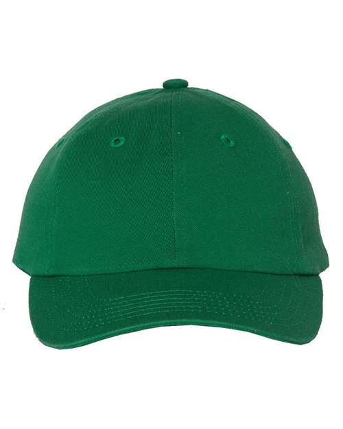 Valucap VC300Y Youth Small Fit Bio-Washed Dad Hat - Kelly
