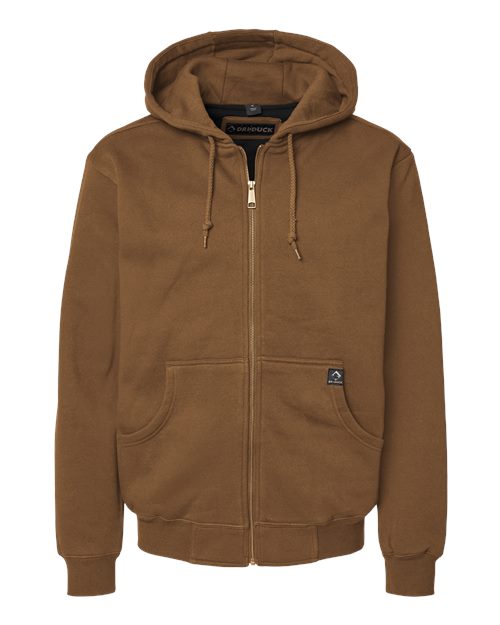Load image into Gallery viewer, DRI DUCK 7033 Men's Crossfire Heavyweight Power Fleece Hooded Jacket with Thermal Lining - Saddle
