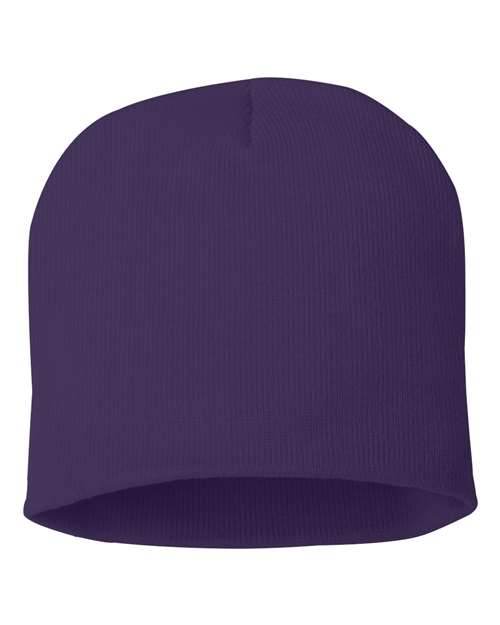 Load image into Gallery viewer, Sportsman SP08 8" Beanie - Purple

