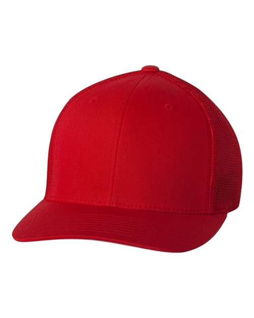 Load image into Gallery viewer, Flexfit 6511 Trucker Cap - Red
