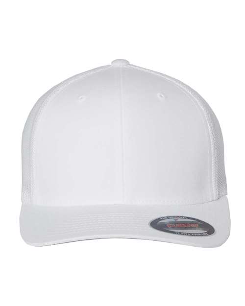 Flexfit 6511 Trucker Cap - White