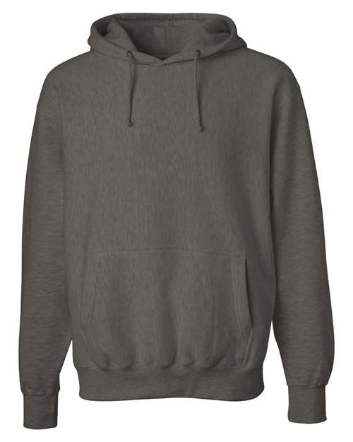 Weatherproof 7700 Unisex Cross Weave™ Hooded Sweatshirt - Charcoal