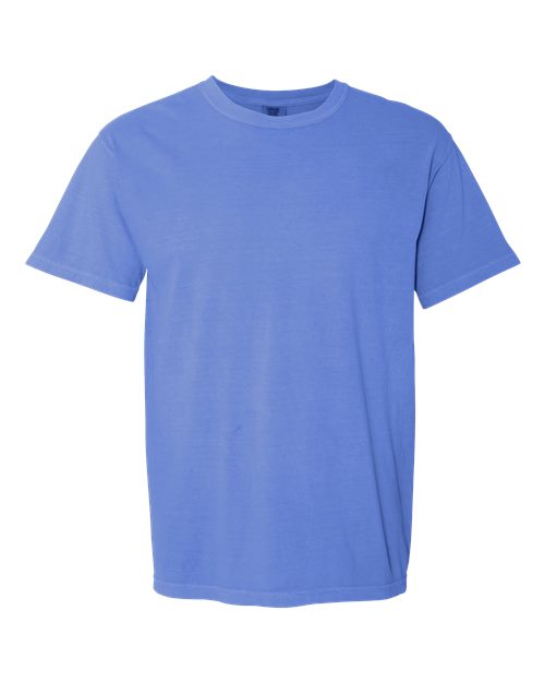 Load image into Gallery viewer, Unisex Garment-Dyed Heavyweight T-Shirt - Flo Blue

