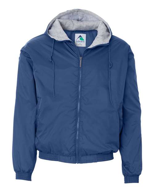 Load image into Gallery viewer, Augusta Sportswear 3280 Unisex Fleece Lined Hooded Jacket - Royal
