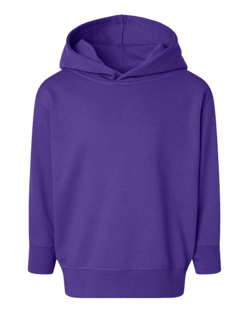 Load image into Gallery viewer, Toddler Pullover Fleece Hoodie - Purple
