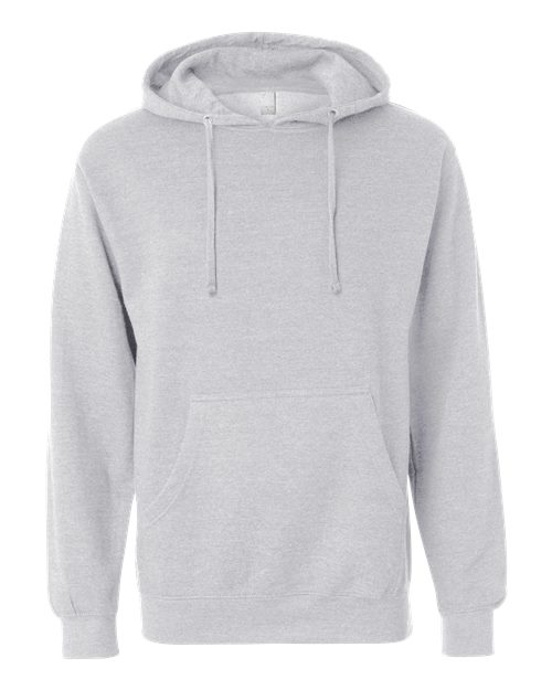 Load image into Gallery viewer, Unisex Midweight Hooded Sweatshirt - Grey Heather
