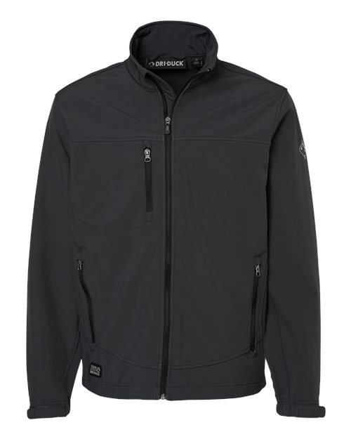 DRI DUCK 5350 Men's Motion Soft Shell Jacket - Charcoal